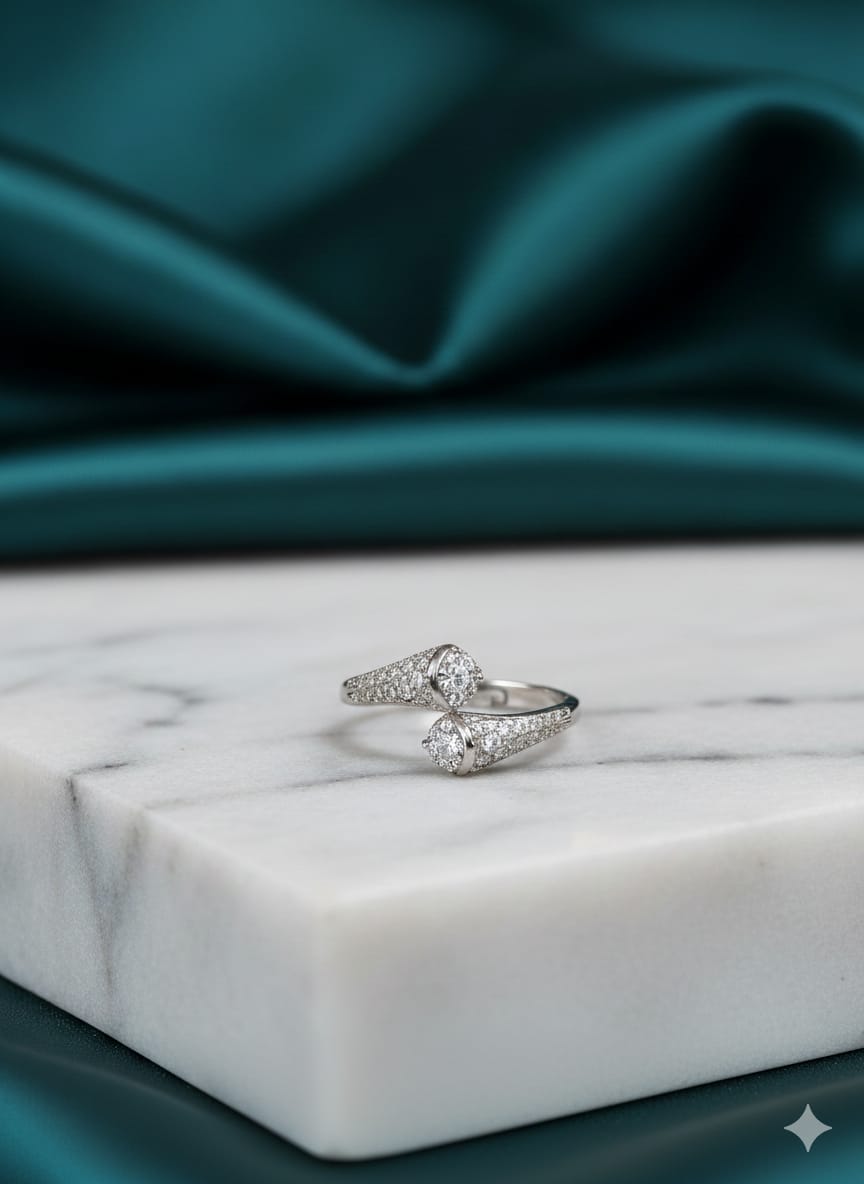 Timeless Elegance - Premium American Diamond Zircon Rings