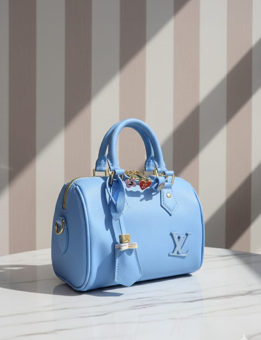 Louis Vuitton - Limited Edition Light Blue Premium Hand Bag