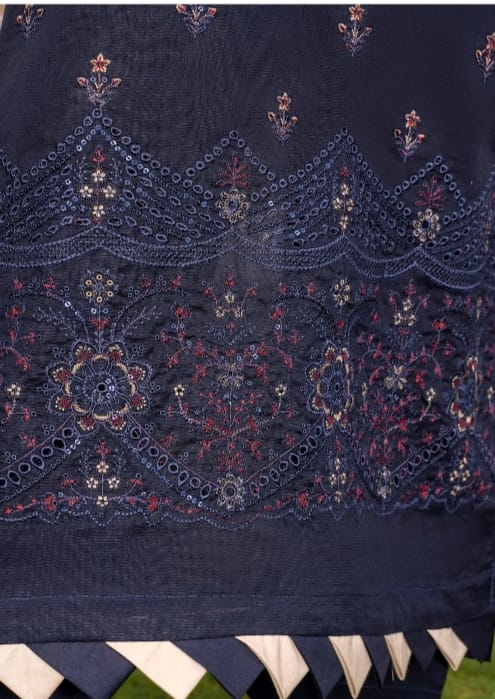 3 PIECE - EMBROIDERED SUIT