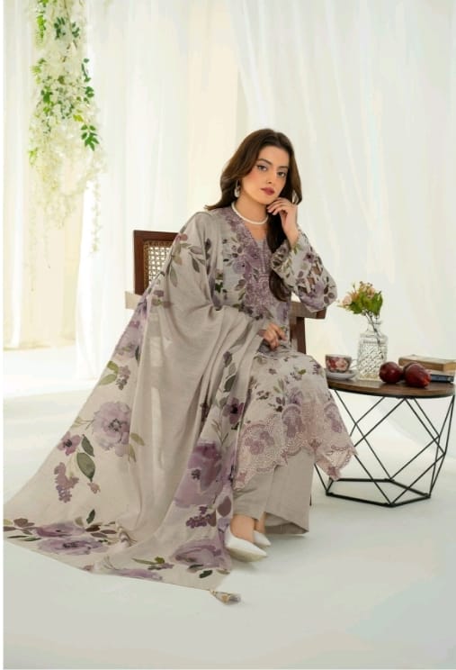 3 - PIECE LAWN SUIT DESIGN 03