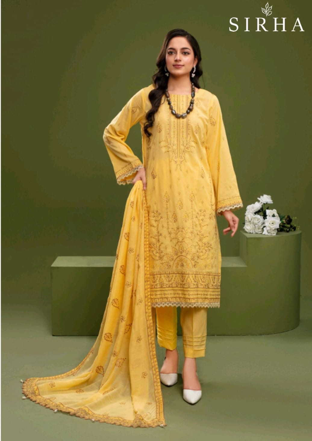 Premium Swiss Lawn 3 Piece