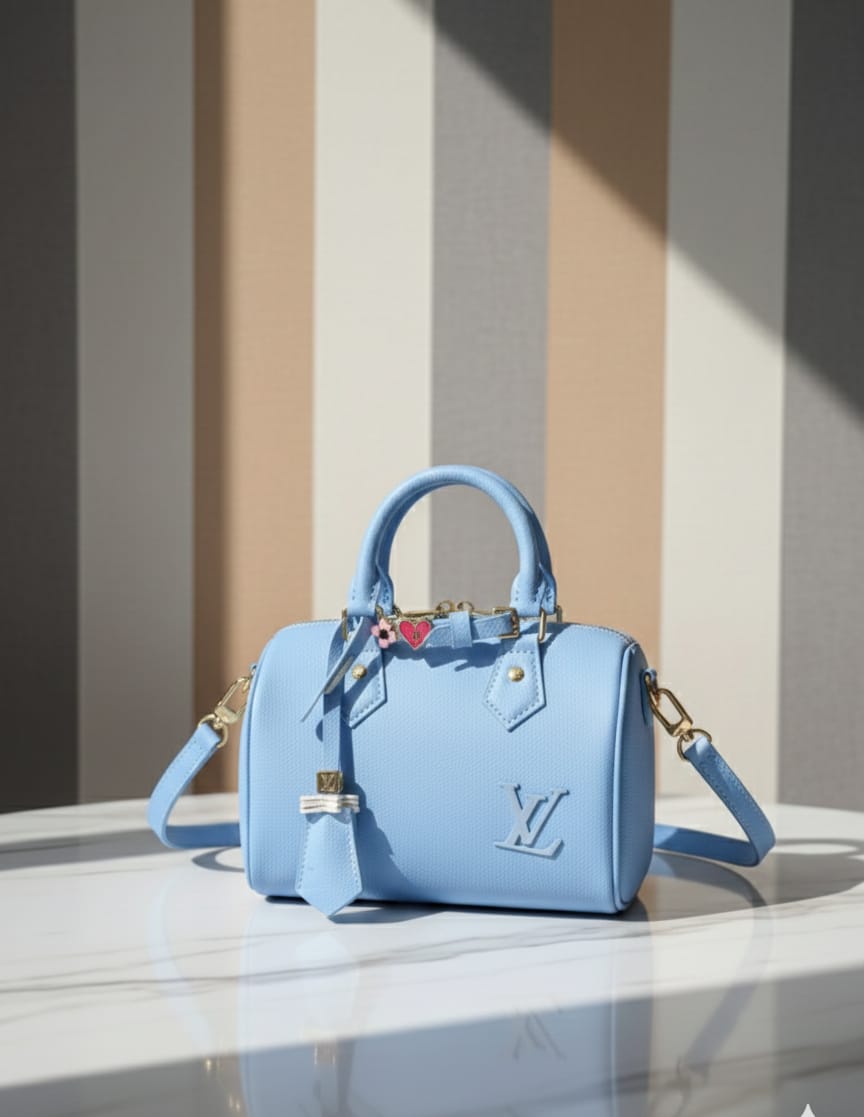 Louis Vuitton - Limited Edition Light Blue Premium Hand Bag