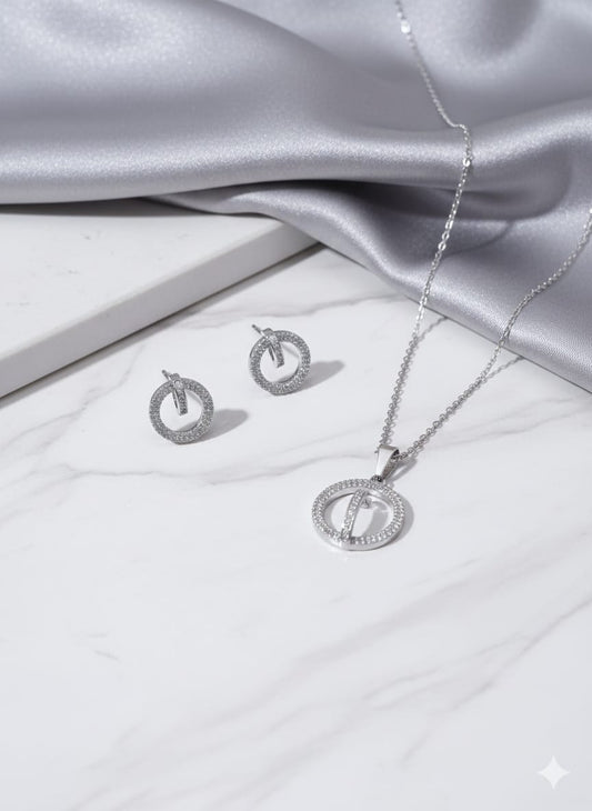 The Majestic Bloom - premium American Diamond Zircon