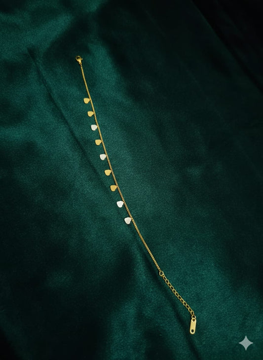 Heart Touch - Premium Gold Plated Bracelet